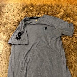 Light blue kids polo tee 10/12